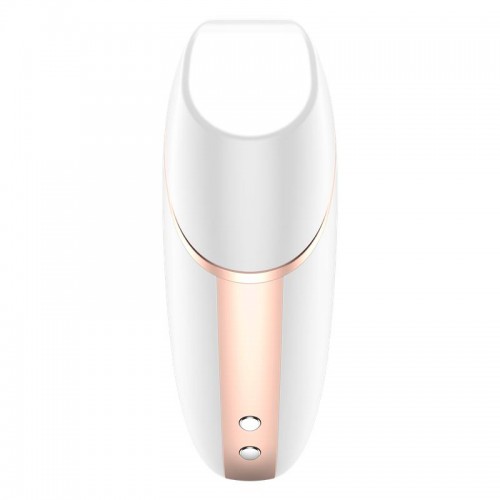 Бесконтактный смарт-стимулятор клитора Satisfyer Love Triangle белый ДЕФОРМИРОВАННАЯ УПАКОВКА