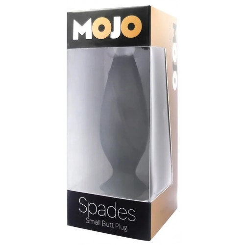 Черная анальная пробка Mojo Small Butt Plug