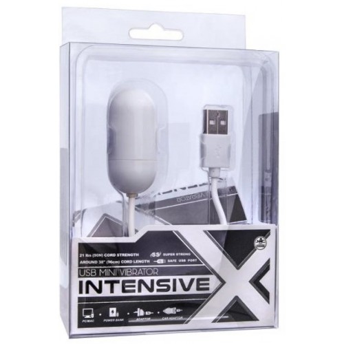 Виброяйцо Intensive USB белое
