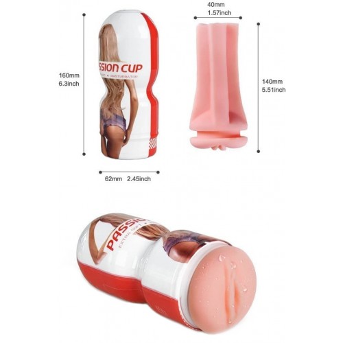 Мастурбатор вагина Passion Cup