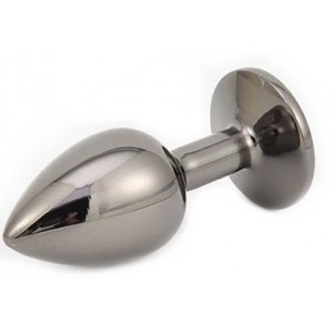 Анальная пробка из стали Zodiac Pisces S (иной угол)