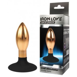 Анальная втулка Iron Love Gold