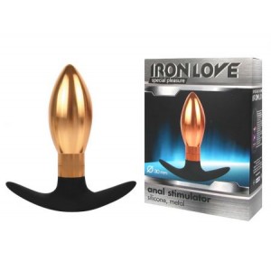 Анальная втулка Iron Gold Love 