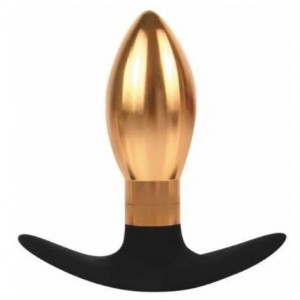 Анальная втулка Iron Gold Love  (иной угол)