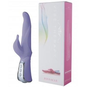 Вибратор с вращением Vibe Therapy Pinnacle, фиолетовый ДЕФОРМИРОВАННАЯ УПАКОВКА