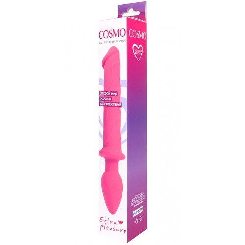 Двойной стимулятор Cosmo Extra Pleasure 23 см