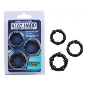 Набор эрекционных колец Stay Hard
