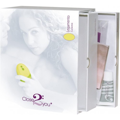 Клиторальный вибромассажер Close2You Legamento Limone