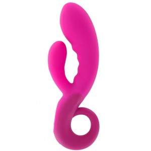 Перезаряжаемый вибратор для стимуляции точки G и клитора Franco Minds of Love (иной угол)