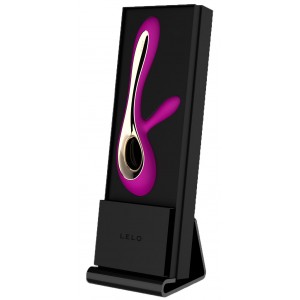 Вибратор-кролик Lelo Soraya фиолетовый (иной угол)