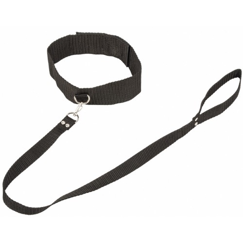 Ошейник с поводком Bondage Collections