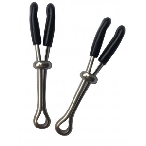 Зажимы на соски серебристые (иной угол)