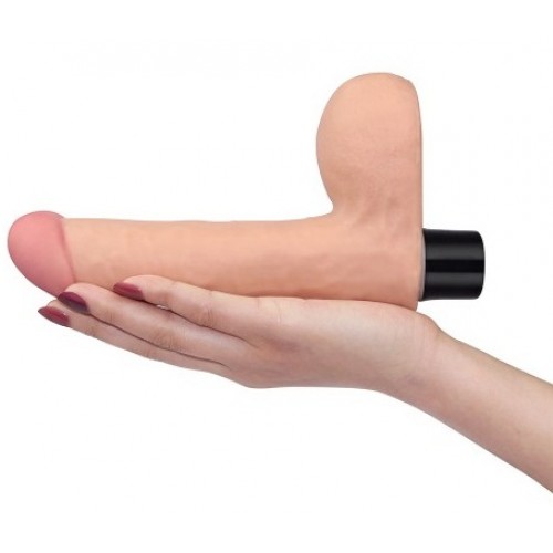 Фаллоимитатор с мошонкой Real Softee 20 см