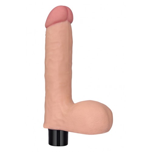 Фаллоимитатор с мошонкой Real Softee 20 см