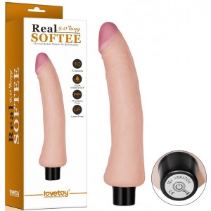 Реалистичный вибратор Real Softee 24 см