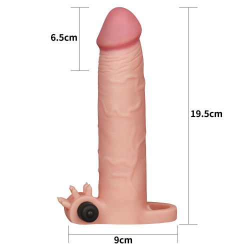 Насадка на пенис X-Tender Penis Sleeve телесная + 5 см к длине