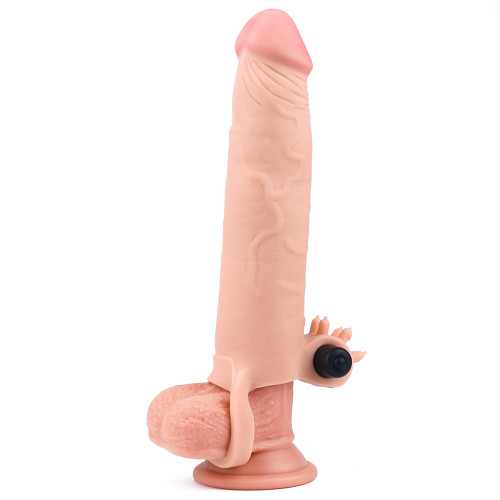 Насадка на пенис X-Tender Penis Sleeve телесная + 5 см к длине