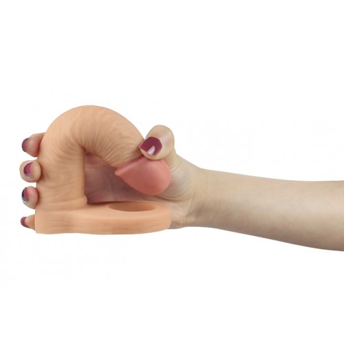 Насадка для двойного проникновения The Ultra Soft Double 14 см