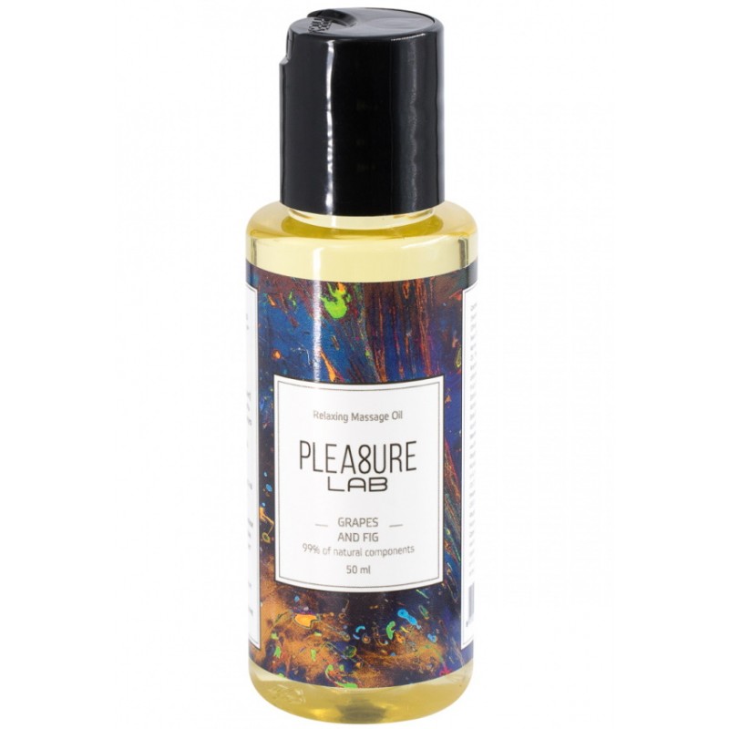 Массажное масло с афродизиаками Pleasure Lab Relaxing виноград и инжир 50 мл