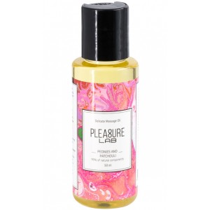 Массажное масло с афродизиаком Pleasure Lab Delicate пионы и пачули 50 мл