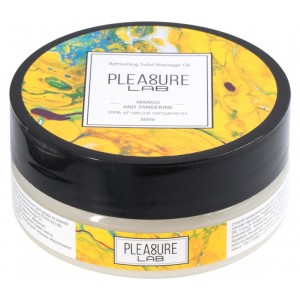 Твердое массажное масло с афродизиаком Pleasure Lab Refreshing манго и мандарин 50 мл