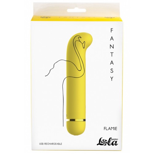 Перезаряжаемый вибратор для точки G Fantasy Flamie