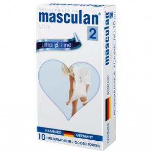 Презервативы Masculan Ultra 2, особо тонкие 10 шт