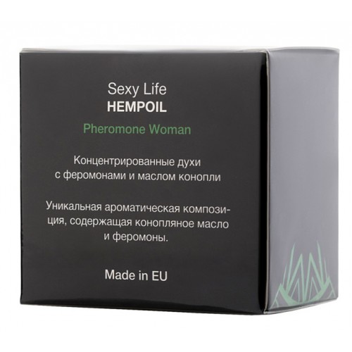 Концентрат феромонов с ароматом конопли для женщин Sexy Life HempOil Pheromone 5 мл