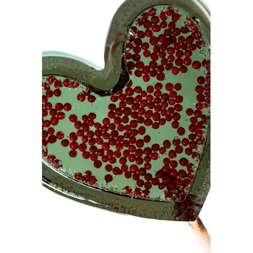 Набор карамельных леденцов Сердечки Погремушки 3 шт