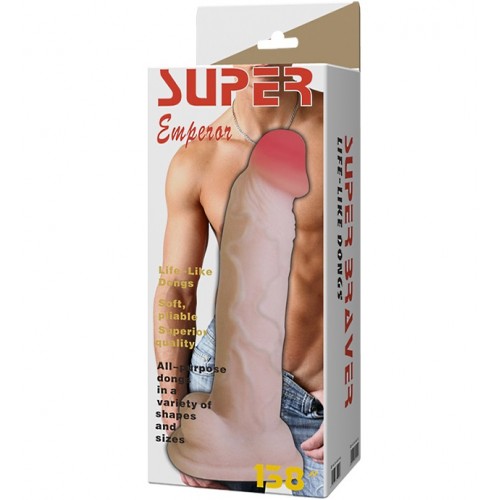 Фаллоимитатор с хребтом Super Braver ИМЕЕТ ДЕФЕКТ