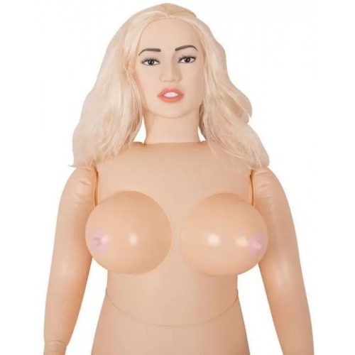 Надувная секс кукла Juicy Jill с анатомическим лицом и конечностями