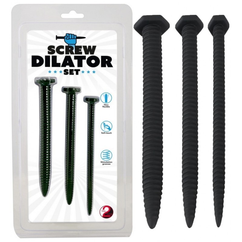 Набор винтовых уретральных бужей Screw