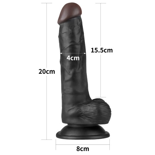 Трусики с страпоном черного цвета Easy Strapon Set 20 см