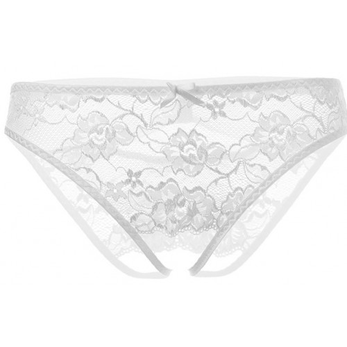 Трусики эротические белого цвета Erolanta Dora S