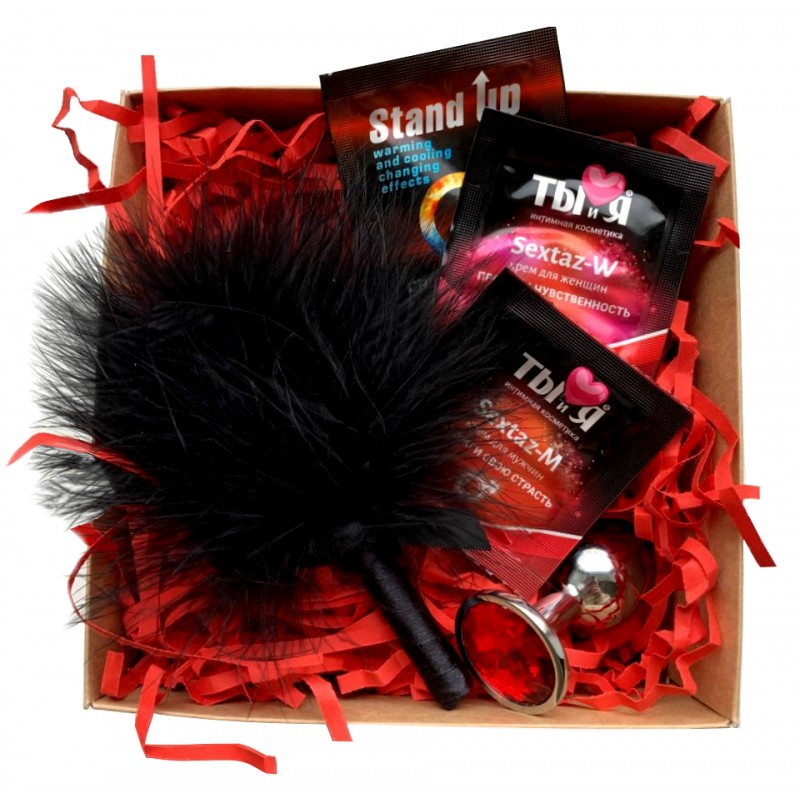 Подарочный набор для возбуждающего вечера Sextaz
