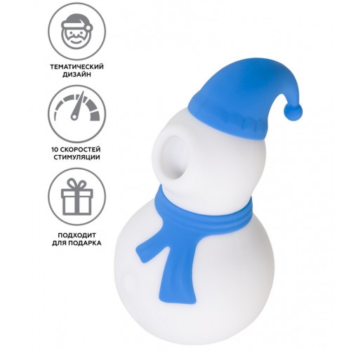 Вакуумно-волновой стимулятор клитора Jos Christma синий