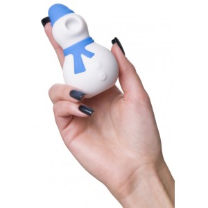 Вакуумно-волновой стимулятор клитора Jos Christma синий (иной угол)