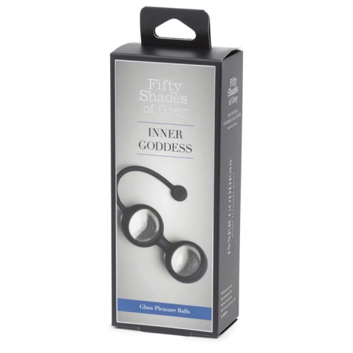 Стеклянные вагинальные шарики Shades of Grey Inner Goddess Glass Pleasure