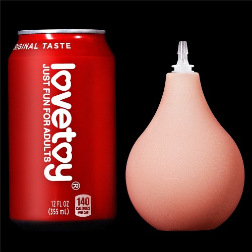 Реалистичный фаллос с имитацией семяизвержения Lovetoy Squirt Extreme 23 см