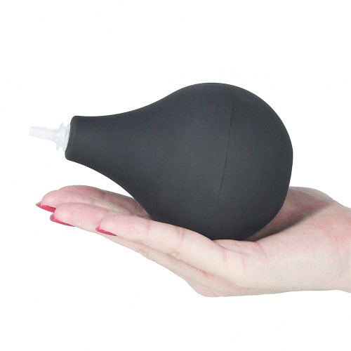 Черный фаллос с имитацией семяизвержения Lovetoy Squirt Extreme 26 см