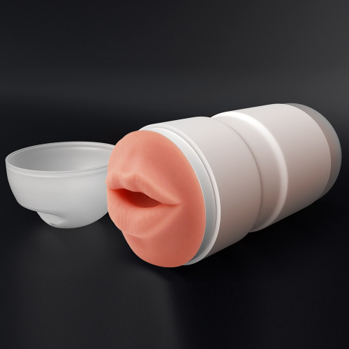 Мастурбатор в колбе губки Sex In A Can Mouth Lotus Tunnel