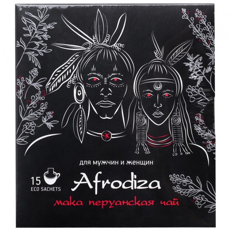 Чай с афродизиаком Мака Перуанская Afrodiza 15 саше