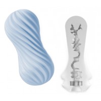 Мастурбатор Tenga Flex Bubbly Blue