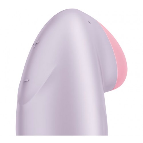 Перезаряжаемый смарт-стимулятор с вибрацией Satisfyer Tropical Tip