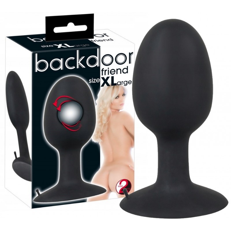 Втулка анальная со смещенным центром тяжести Backdoor Friend XL