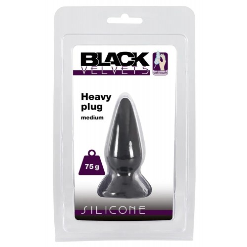 Силиконовая анальная пробка Heavy Plug Medium