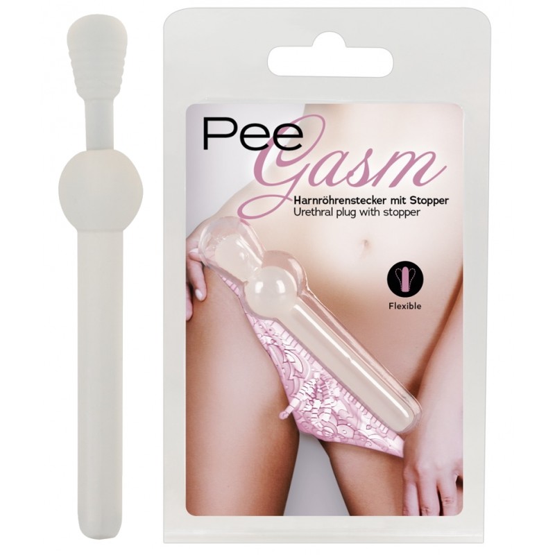 Вагинальный расширитель с заглушкой Peegasm