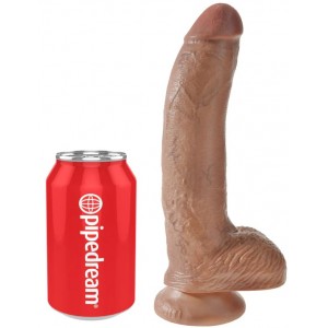 Фаллоимитатор с присоской King Cock with Balls 23 см