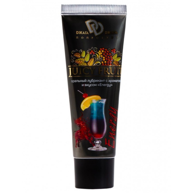 Стимулирующий лубрикант Juicy Fruit Energy со вкусом энергетика 30 мл