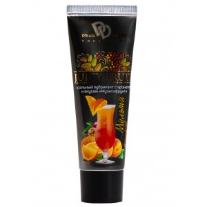 Стимулирующий лубрикант Juicy Fruit со вкусом мультифрукт 30 мл